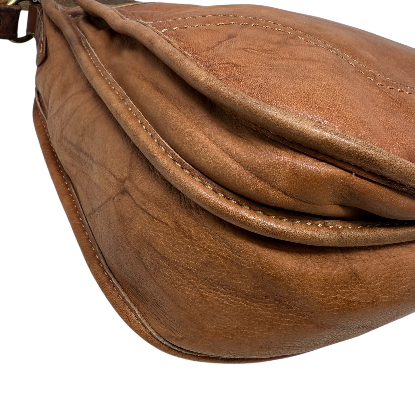 Madison Campus Leather Crossbody By Frye, Size: Large