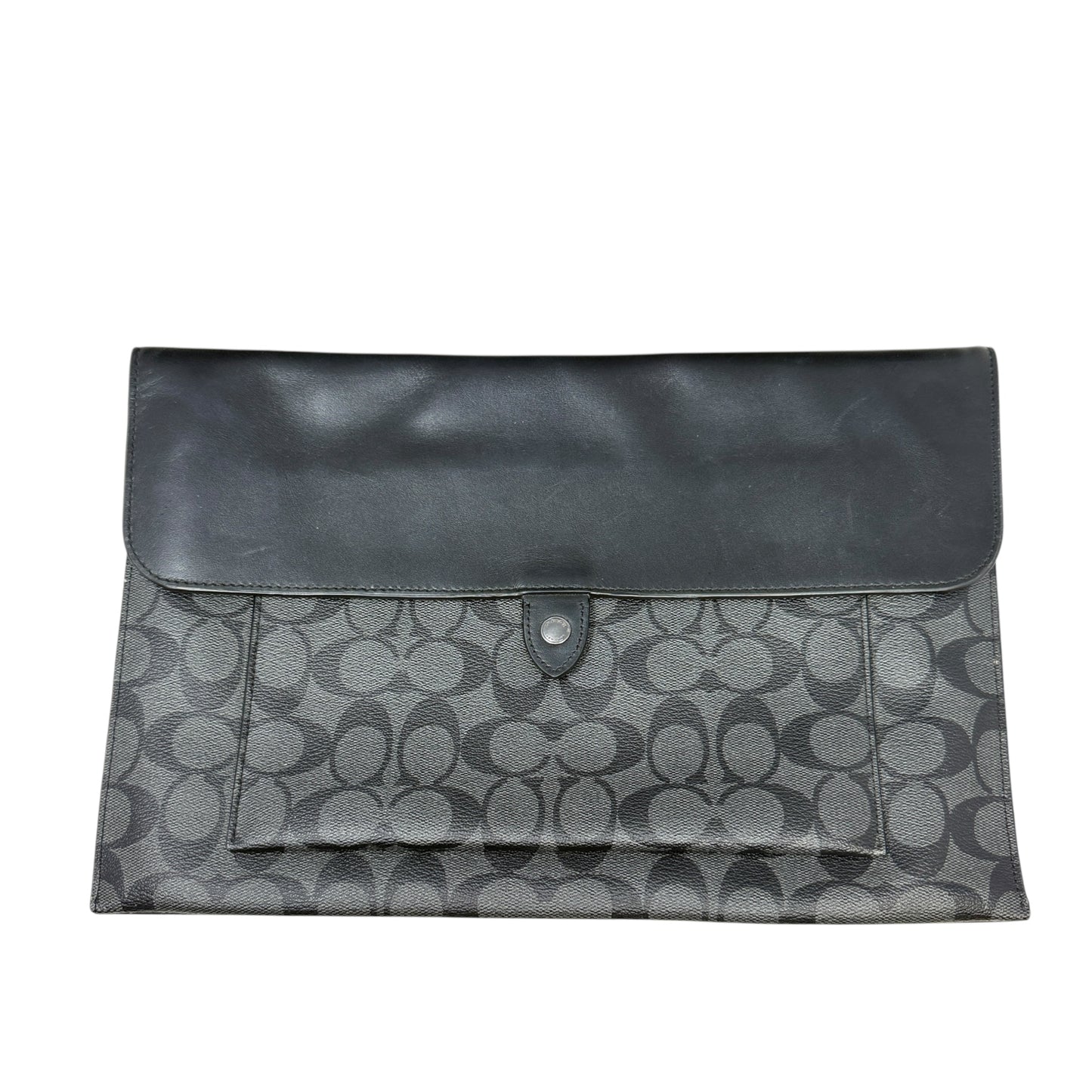 Penn Brief In Signature Canvas Designer By Coach, Size: Large