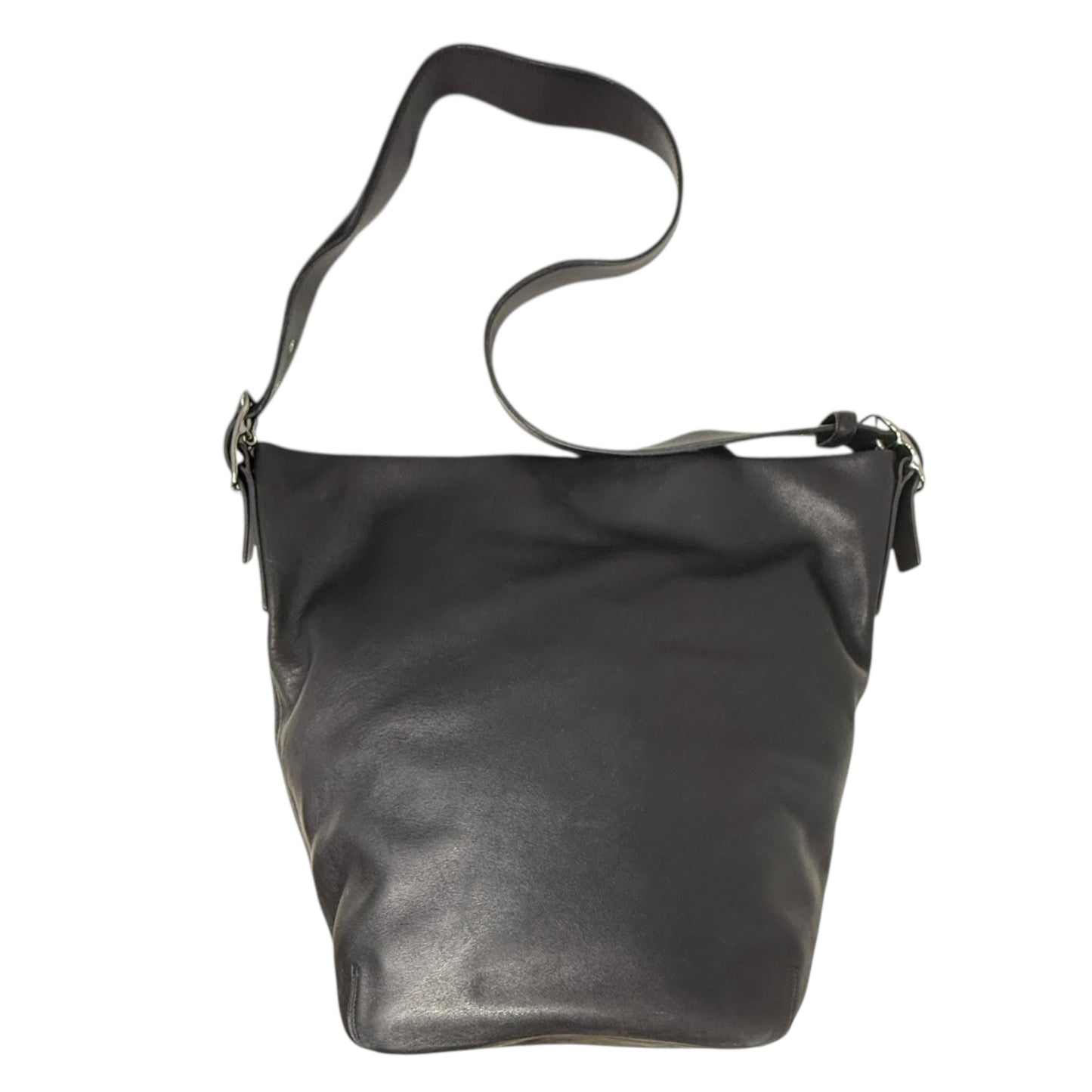 Vintage Bleecker Duffle Bucket Shoulder Bag Designer By Coach, Size: Large