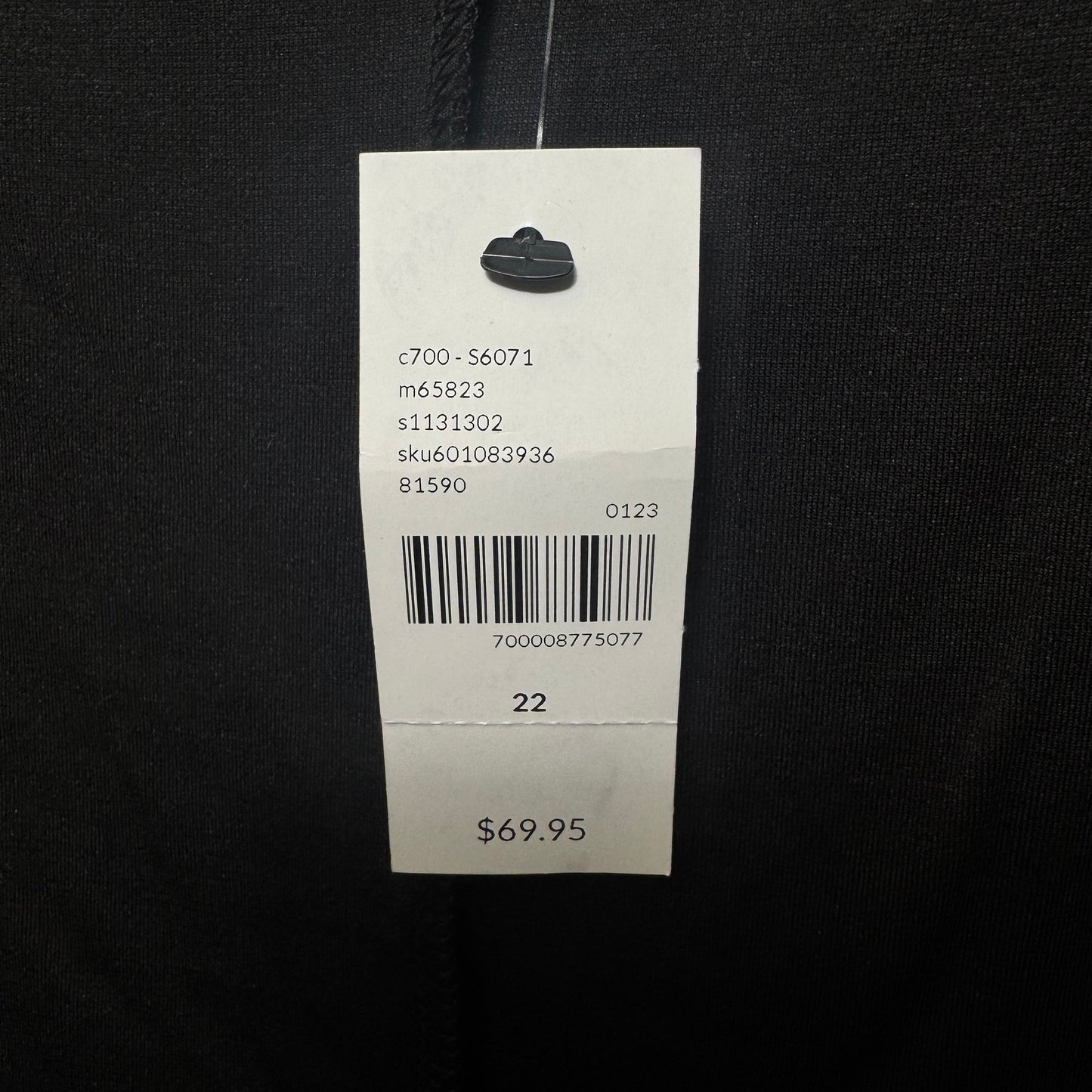 Top Long Sleeve By Lane Bryant In Black, Size: 2x