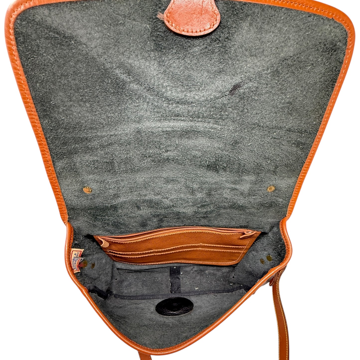 Vintage Carrier Crossbody Designer By Dooney And Bourke, Size: Medium