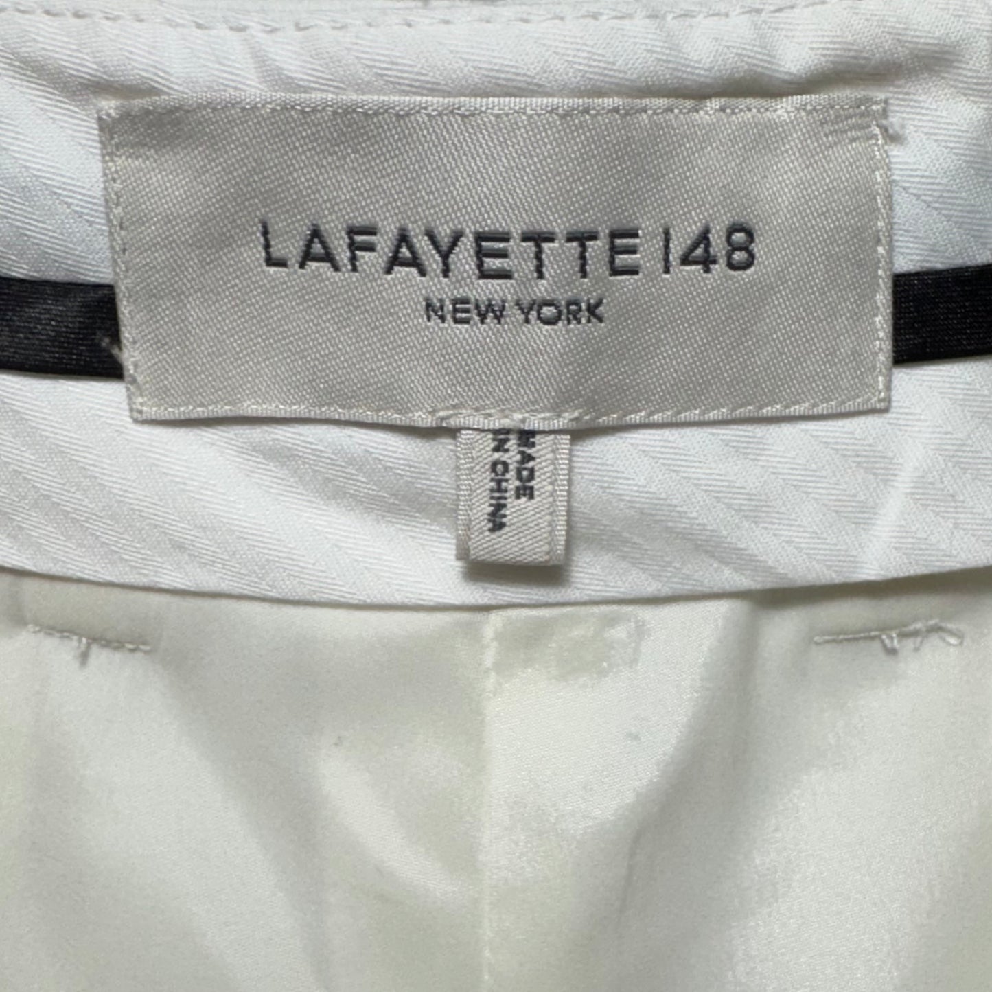 Pants Designer By Lafayette 148 In White, Size: 14