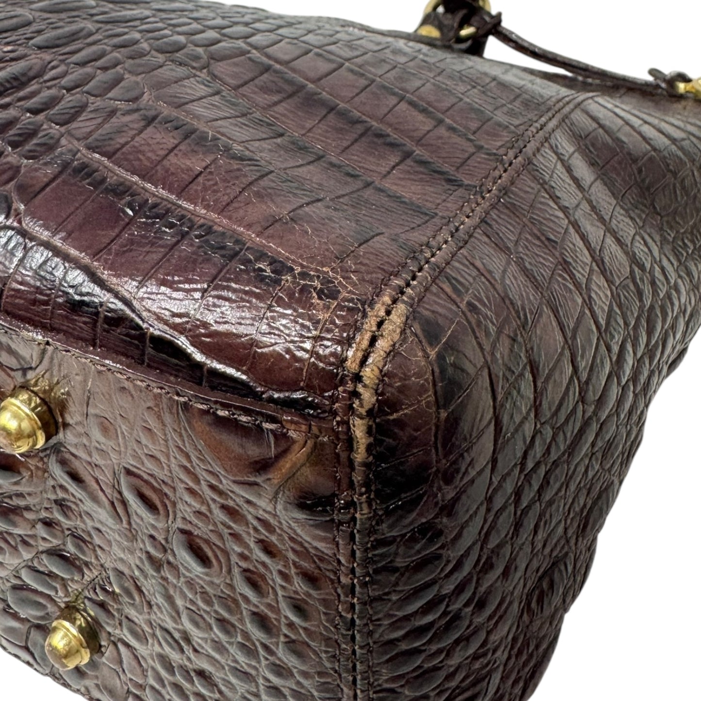 AS IS Asher Tote Handbag Designer By Brahmin, Size: Large