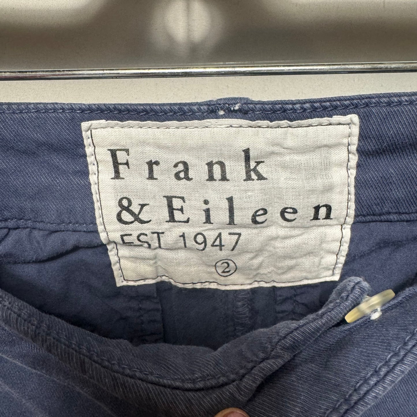 Pants Chinos & Khakis By Frank And Eileen In Blue, Size: 2