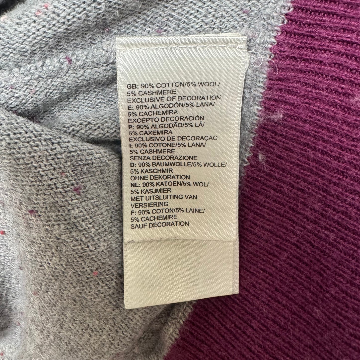 Sweater By The North Face In Grey, Size: Xs