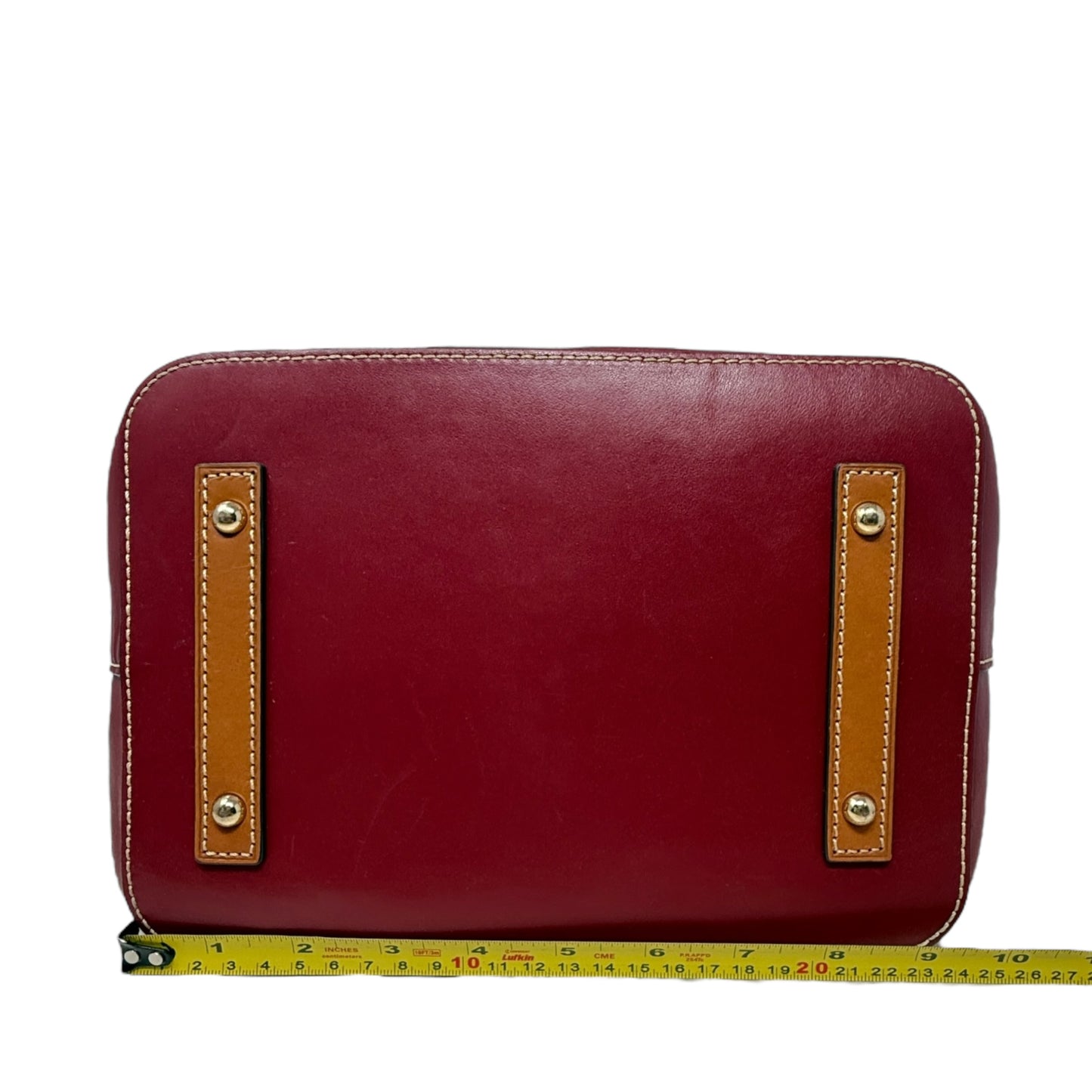 Wexford Leather Tasha Drawstring Shoulder Bag Designer By Dooney And Bourke, Size: Medium