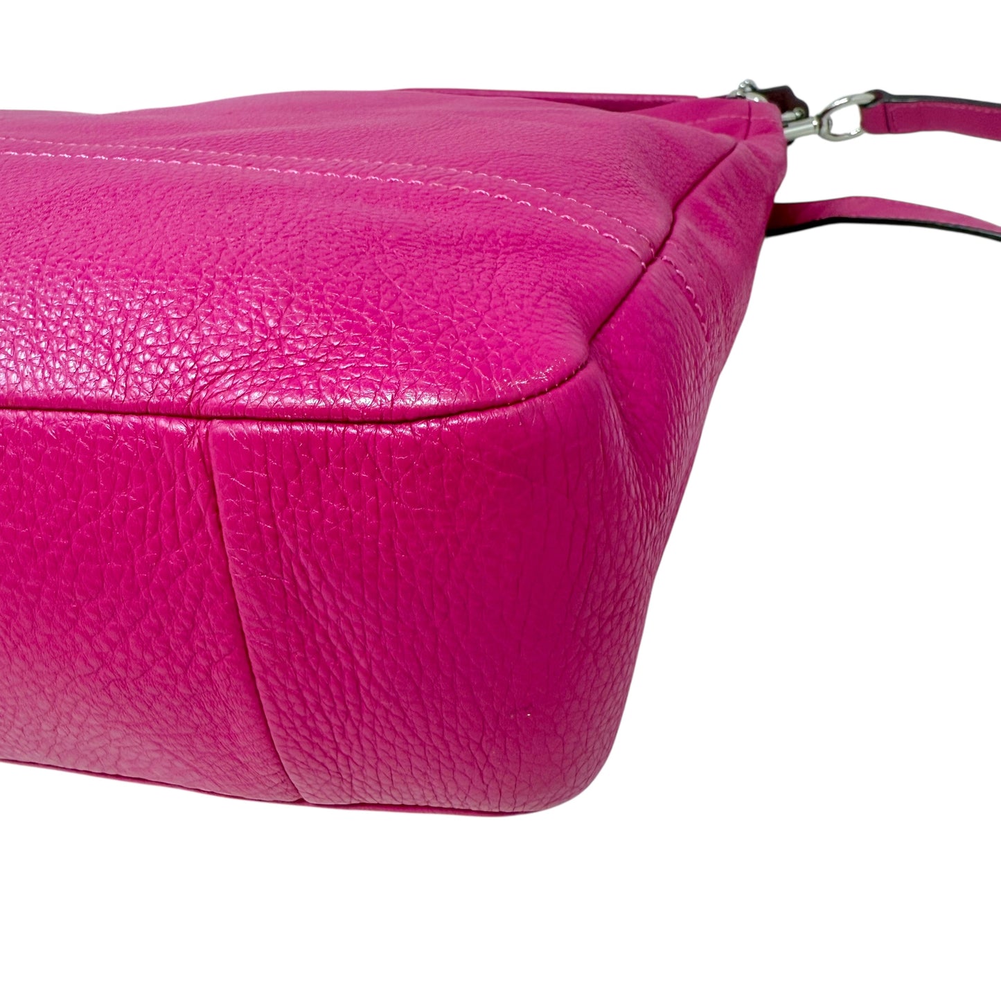 Park Pebbled Leather Hobo Designer By Coach, Size: Large