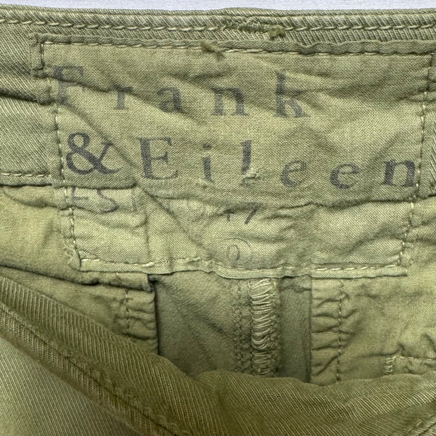 Pants Cargo & Utility By Frank And Eileen In Green, Size: 0
