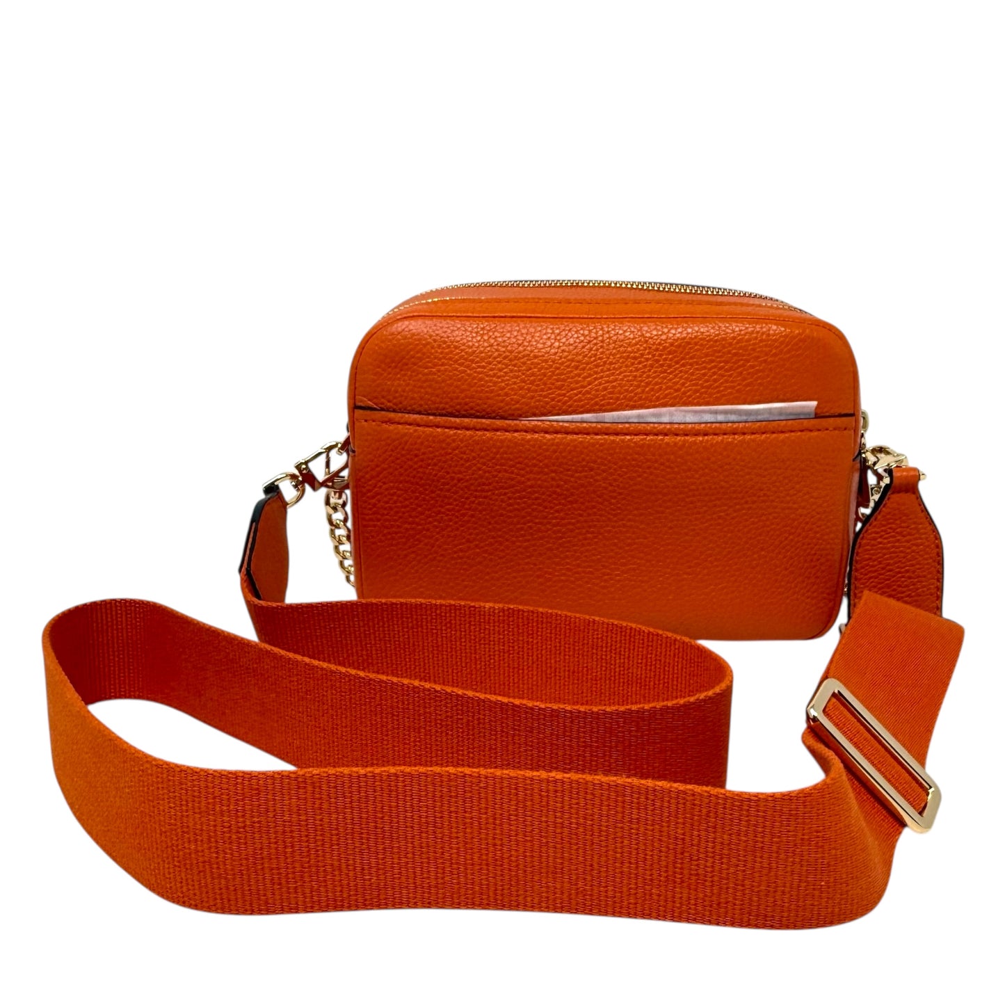 Bryant Medium Double Zip Chain Camera Crossbody Bag Designer By Michael Kors, Size: Medium