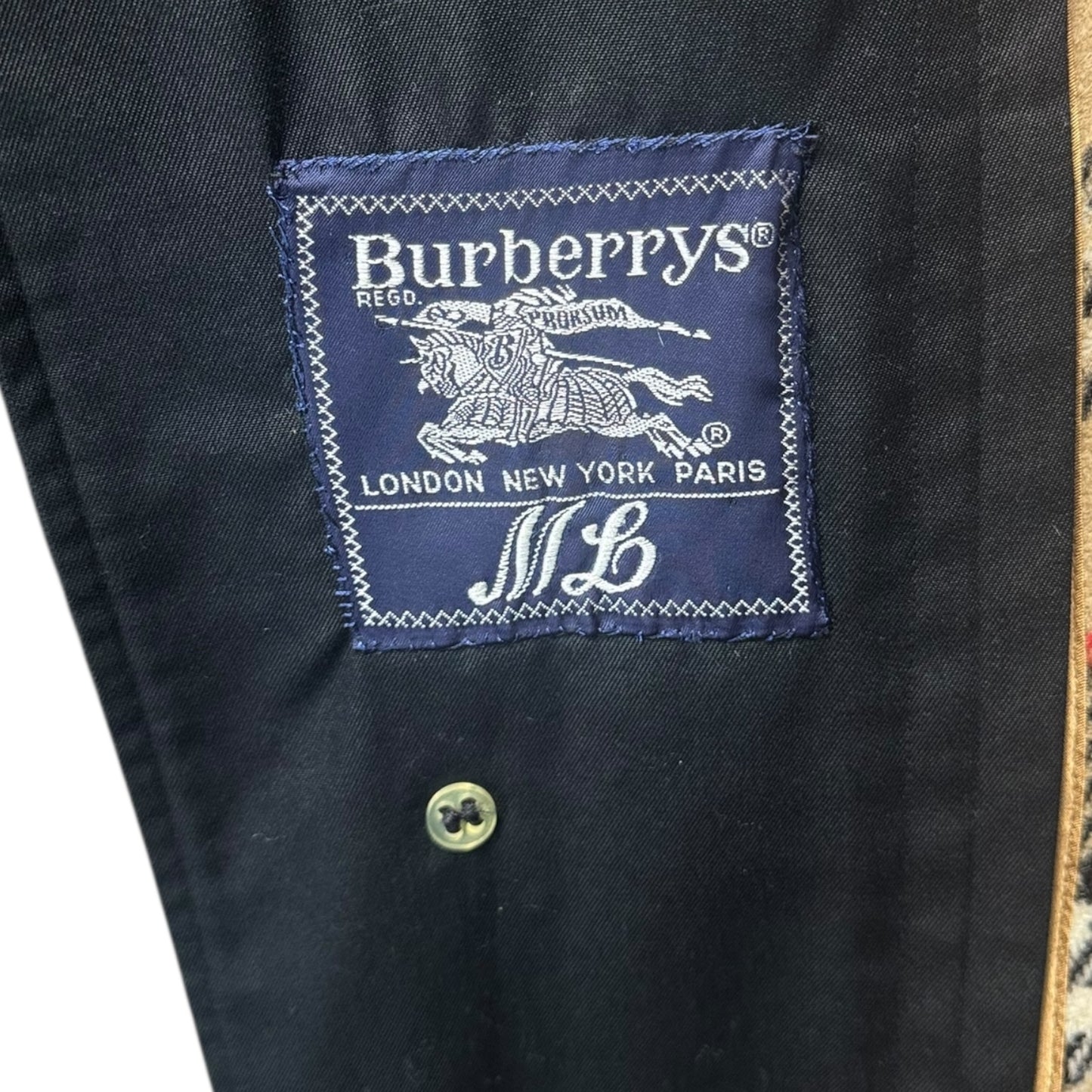 Nova Check Lined Belted Coat Luxury Designer By Burberry In Black, Size: XL (EU 46)