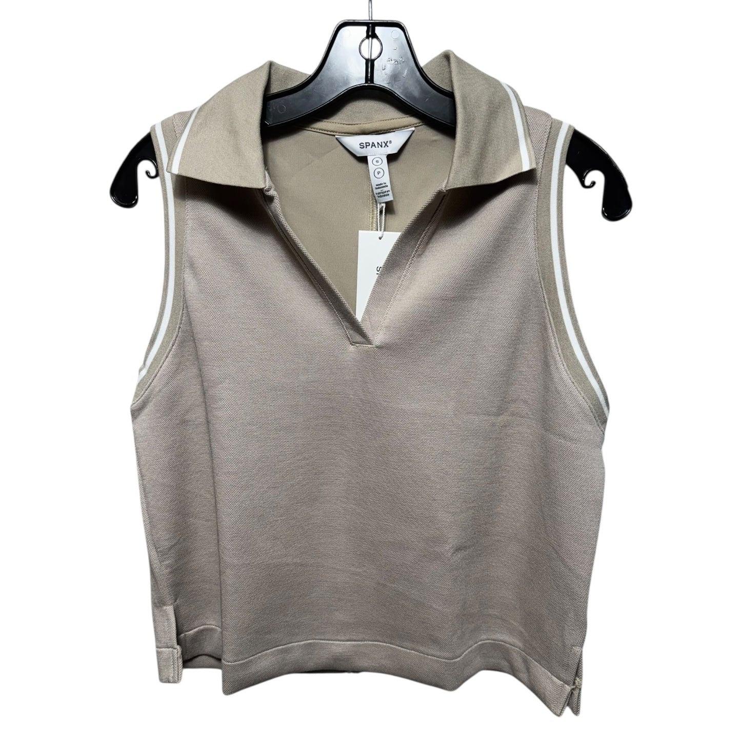 Airpique Skort & Sleeveless Polo Set 2pc By Spanx In Beige, Size: S