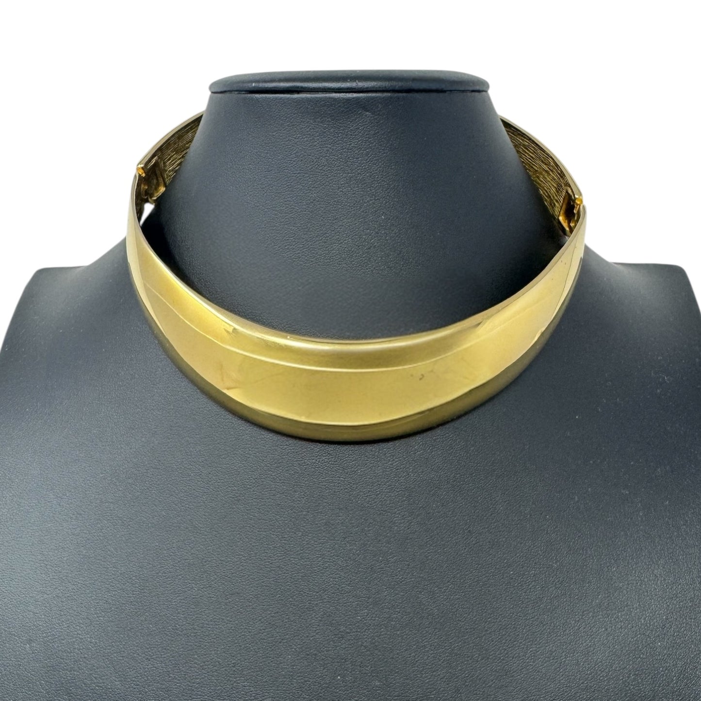 Gold Choker Necklace By Alexis Kirk