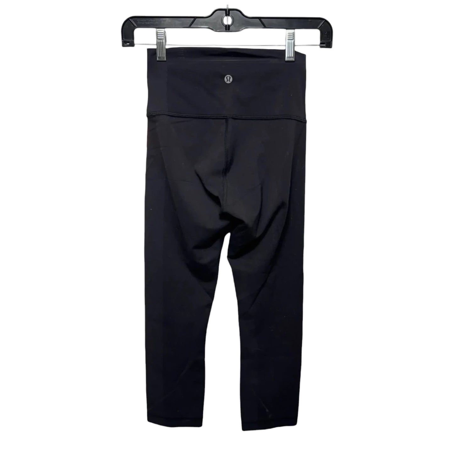 Athletic Capris By Lululemon In Black, Size: 4
