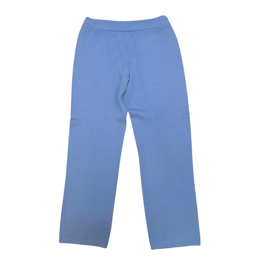Knit Pants Luxury Designer By St John Sport In Blue, Size: L