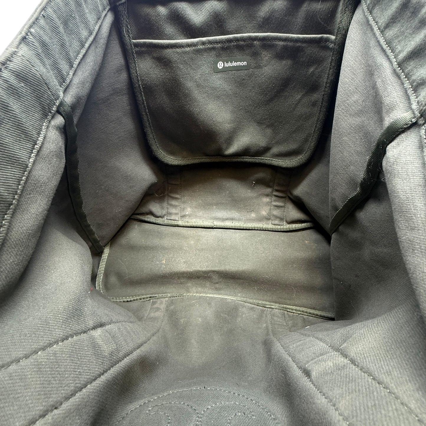 Daily Multi-Pocket Canvas Tote Bag 20L Leather Alternative By Lululemon, Size: Large