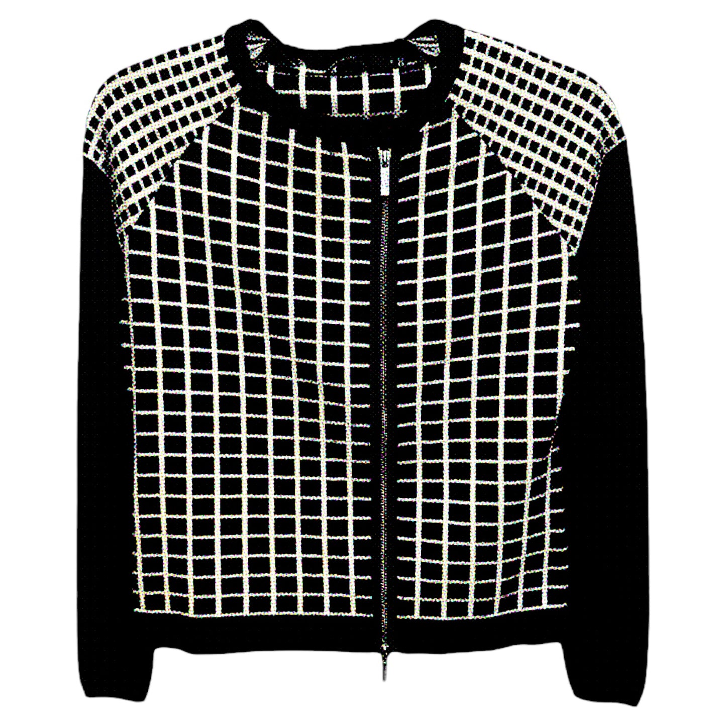 Sweater By Karen Millen In Black & White, Size: 2