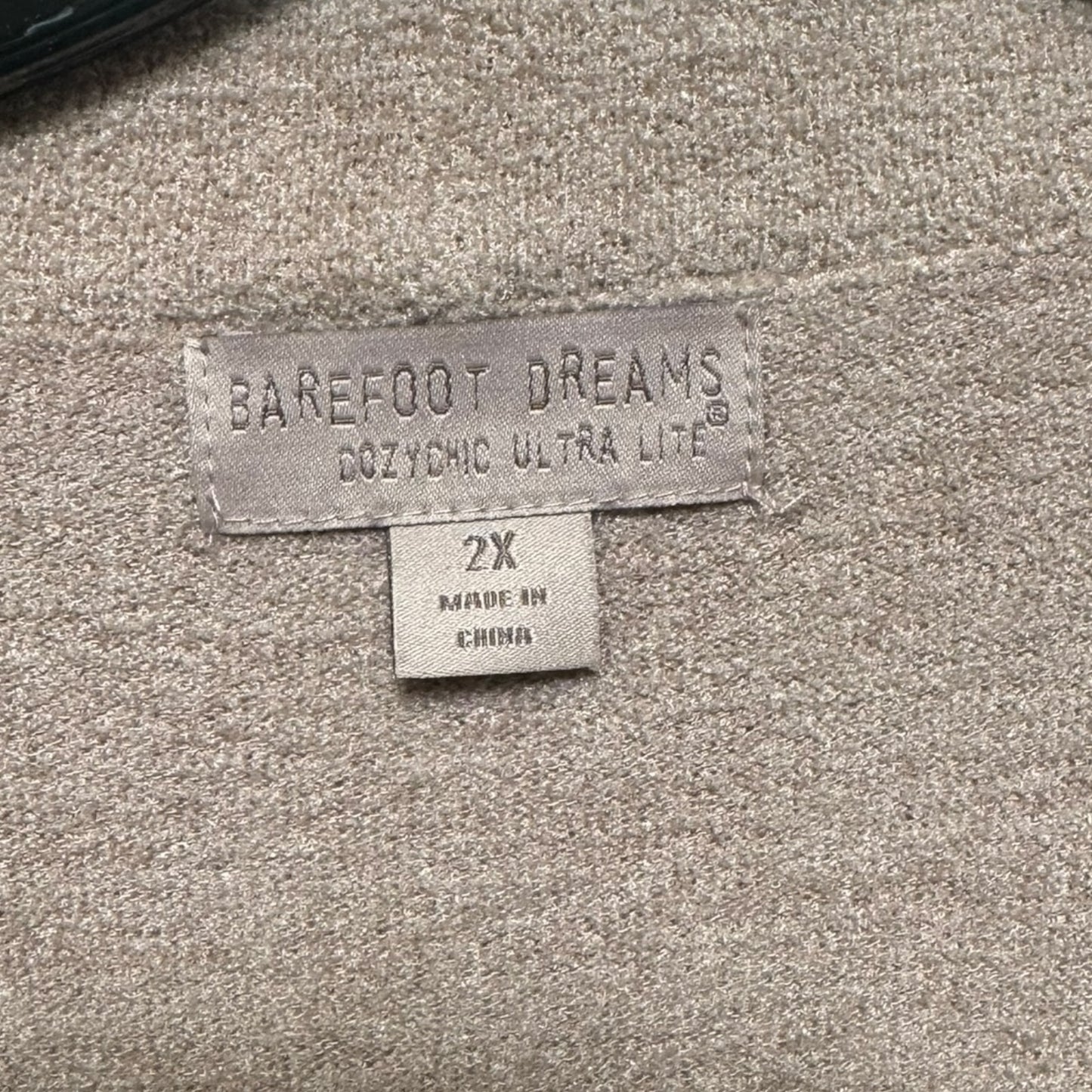 CozyChic Ultra Lite Wrap Sweater By Barefoot Dreams In Mauve, Size: 2x