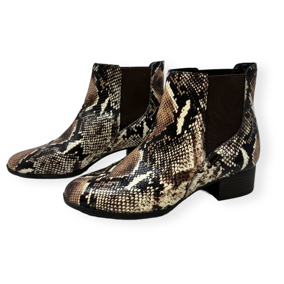 Boots Ankle Heels By Alex Marie Size: 8