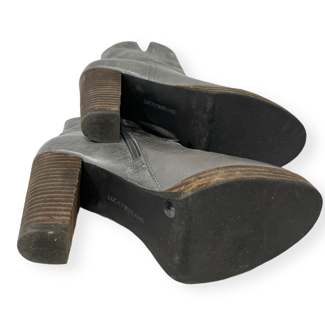 Boots Ankle Heels By Lucky Brand Size: 7.5
