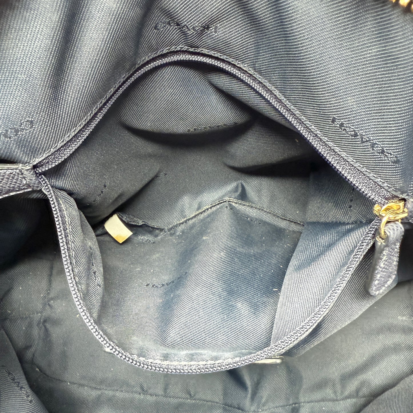 Prince Street Domed Satchel Designer By Coach, Size: Medium