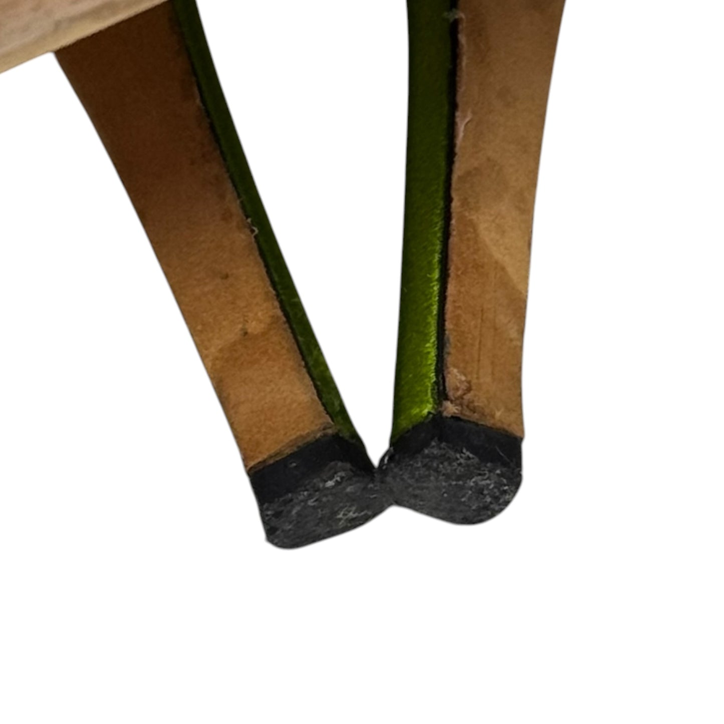 AS IS Rive Gauche Satin Heels Shoes Luxury Designer By Yves Saint Laurent In Green & Red, Size: 9 (39)