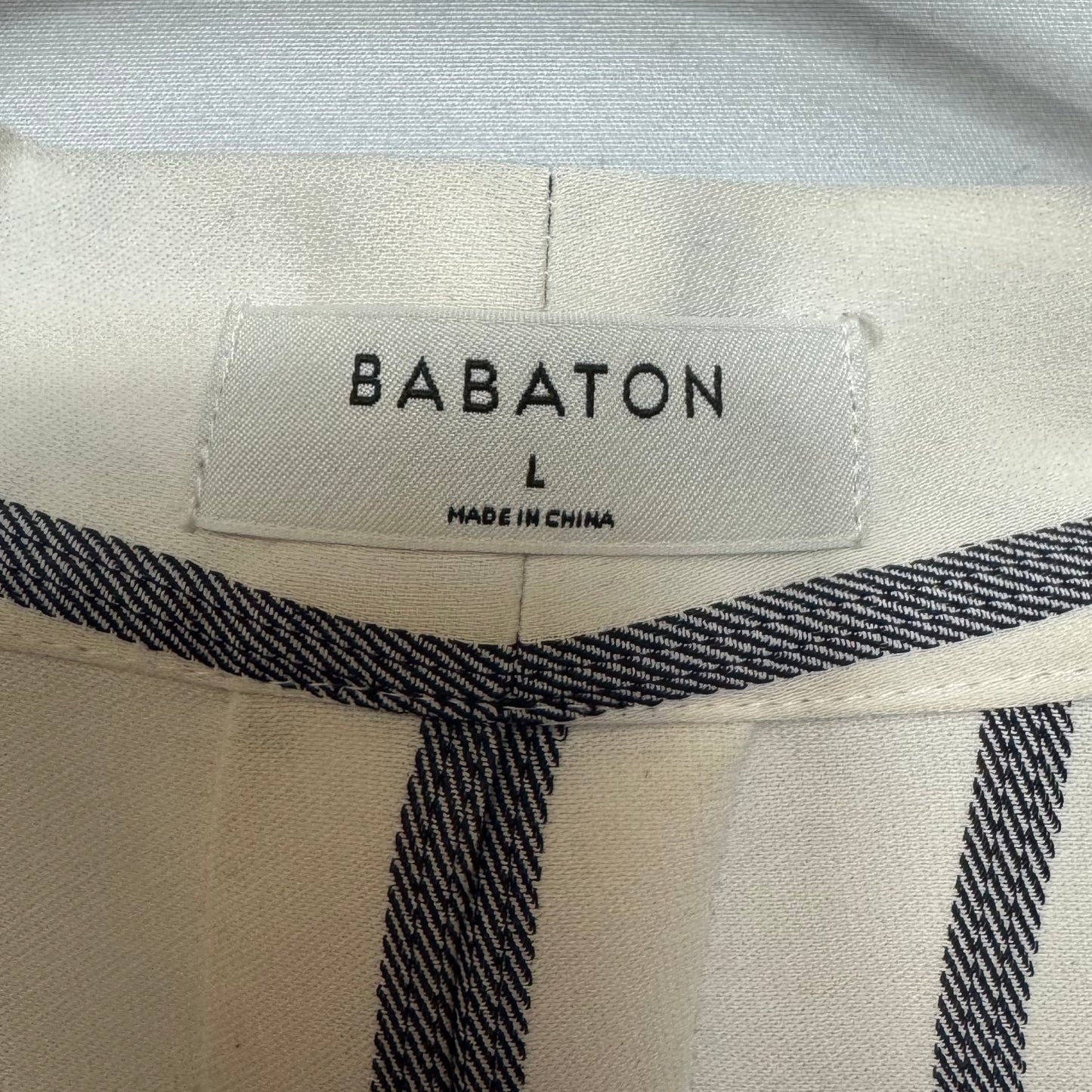 Akira Blouse By Babaton In Striped Pattern, Size: L