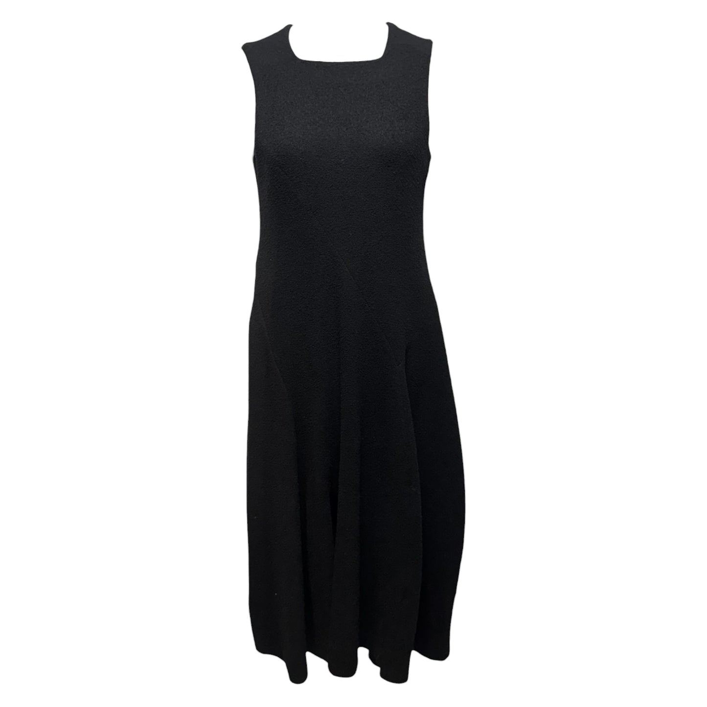 Boucle Knit Sculpted Dress By Tibi In Black, Size: 6