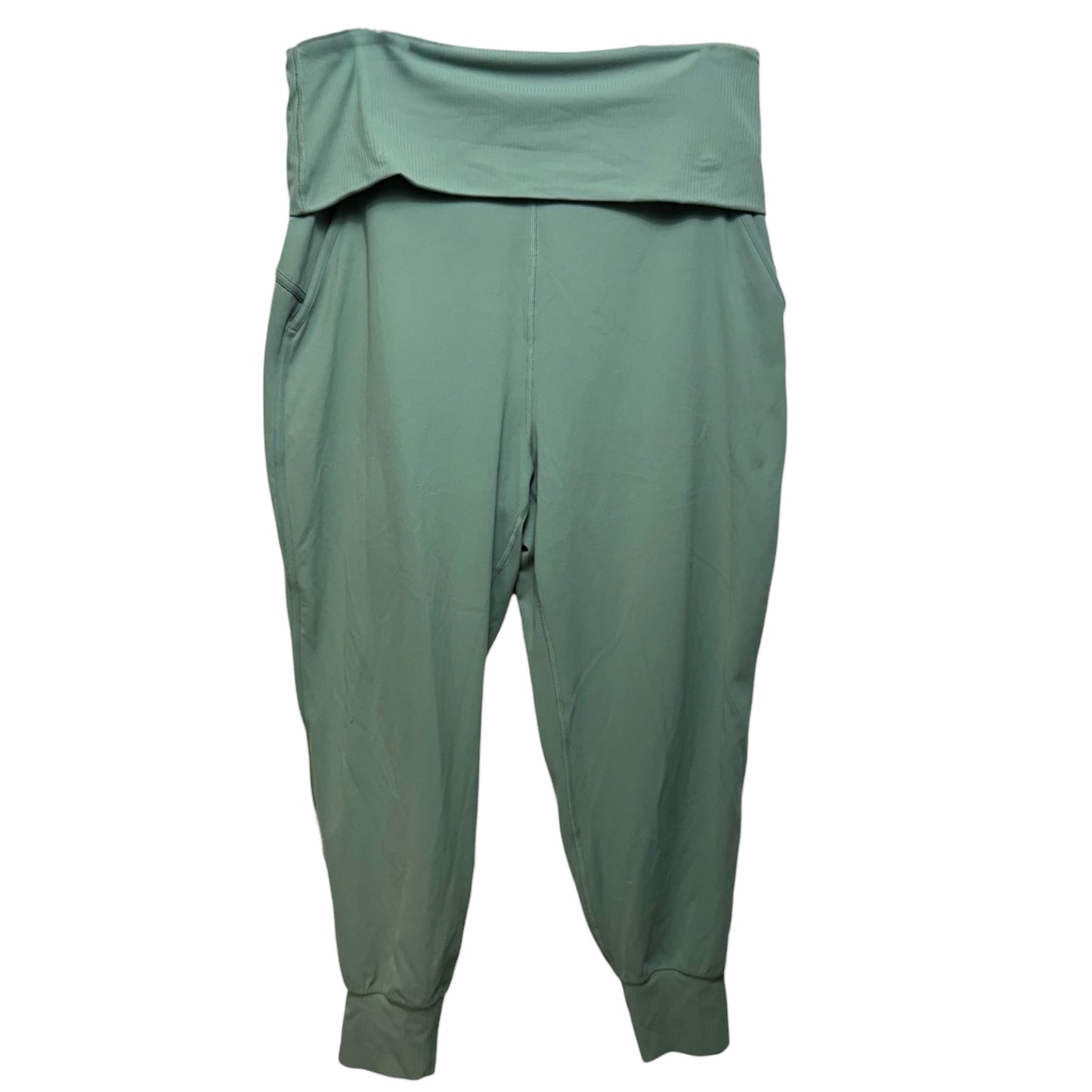 Athletic Pants By Lululemon In Green, Size: 12