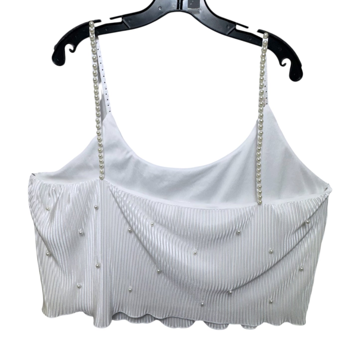 Payton Pearly Pant Set Pajamas By Waverles In White, Size: 4x
