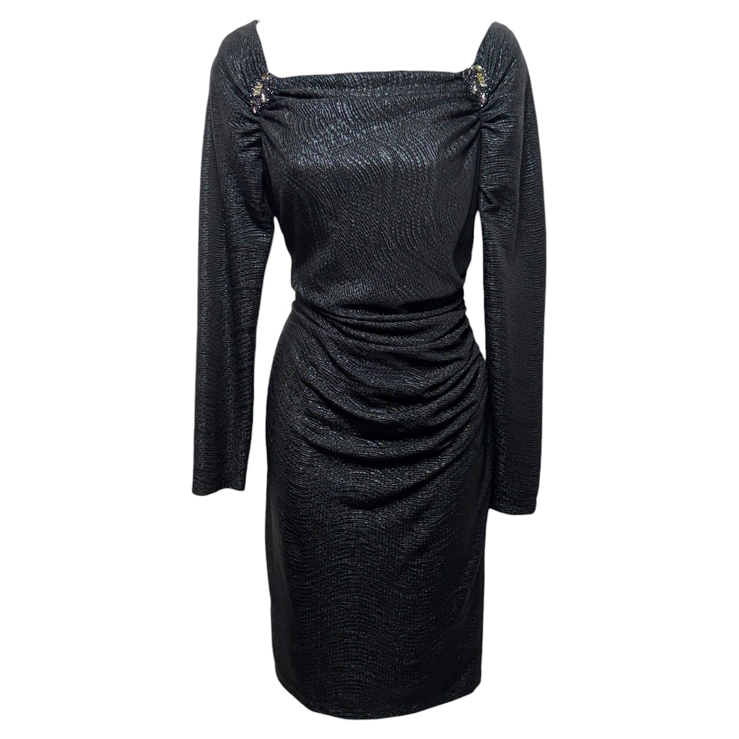Dress Party Short By David Meister In Black, Size: 6