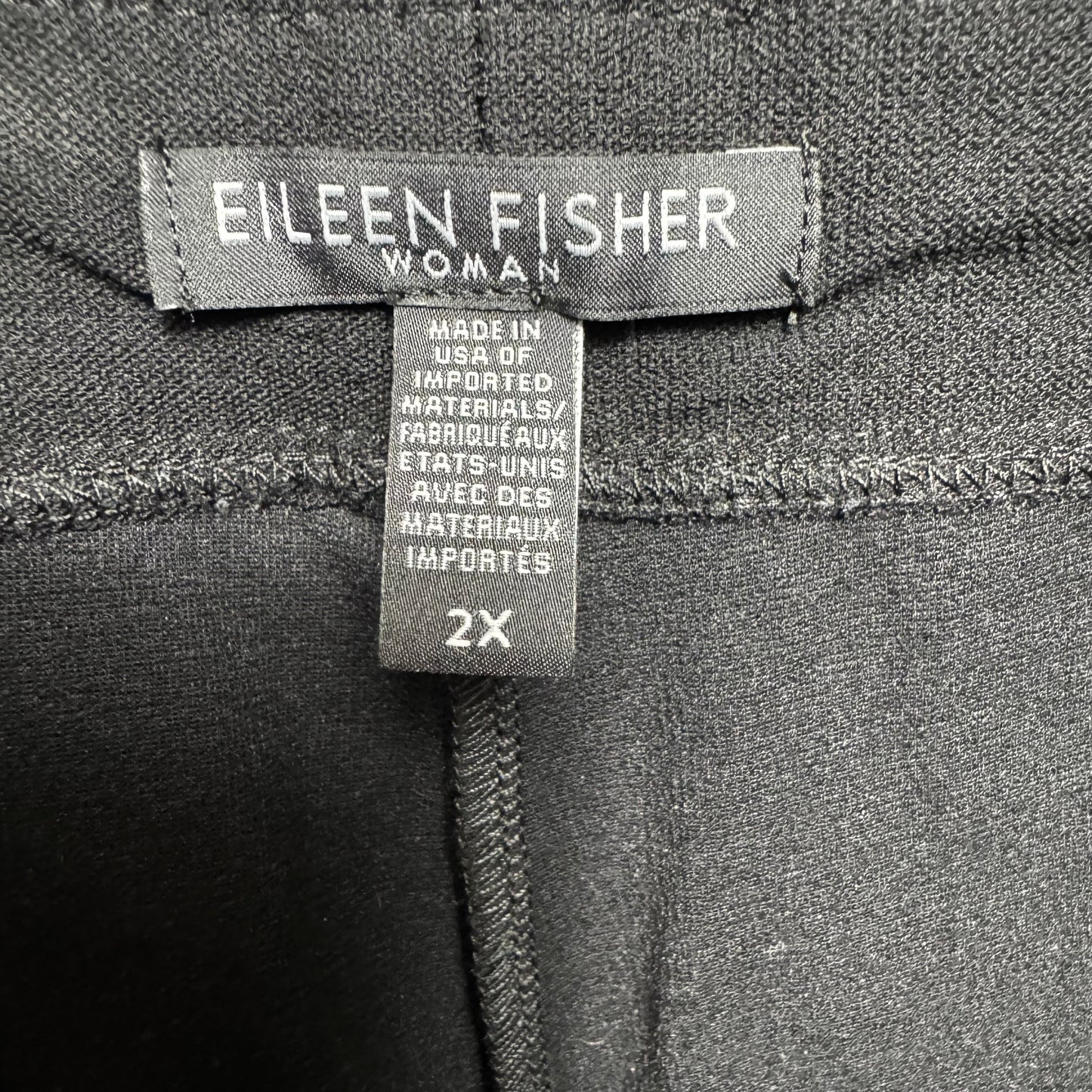Pants Other By Eileen Fisher In Black, Size: 2x