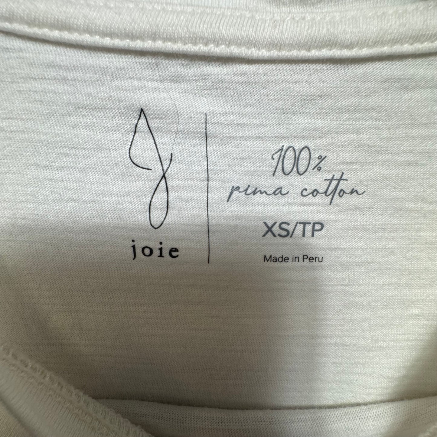 Top Short Sleeve By Joie In Striped Pattern, Size: Xs