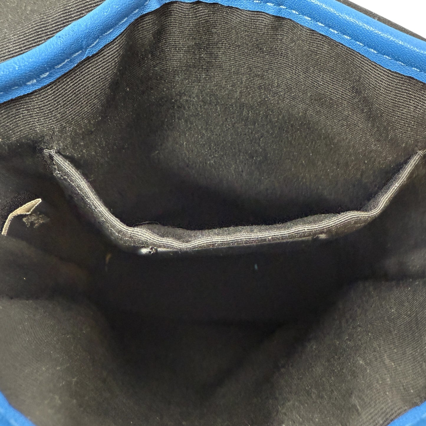 Track Small Flap Leather Crossbody Bag In Racer Blue Designer By Coach, Size: Small