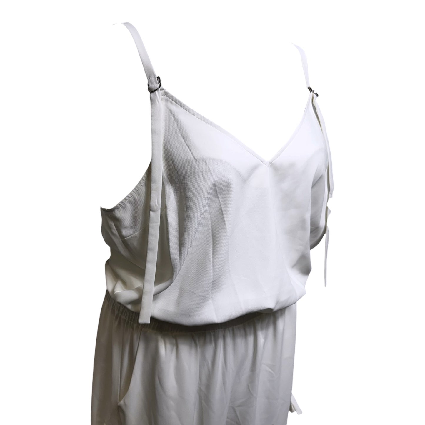 Josietta Jumpsuit By Amanda Uprichard In White, Size: L