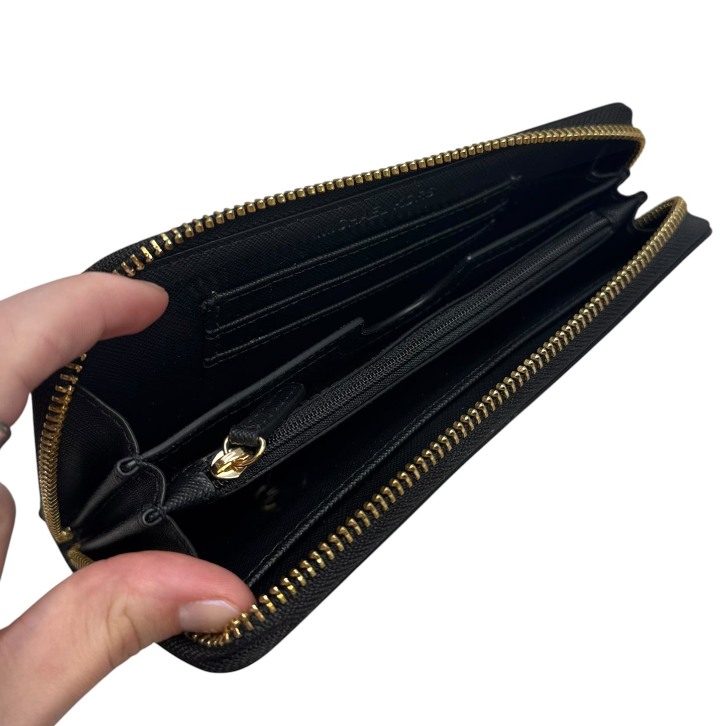 Saffiano Wallet Leather By Michael By Michael Kors, Size: Large