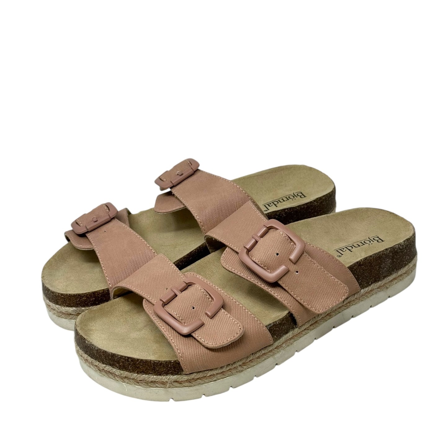 Kai Footbed Sandals By Bjorndal In Pink, Size: 7