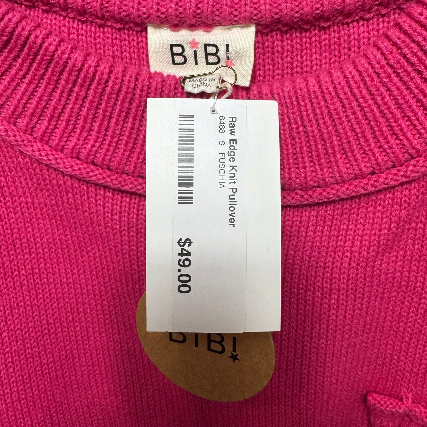 Sweater By Bibi In Pink, Size: S