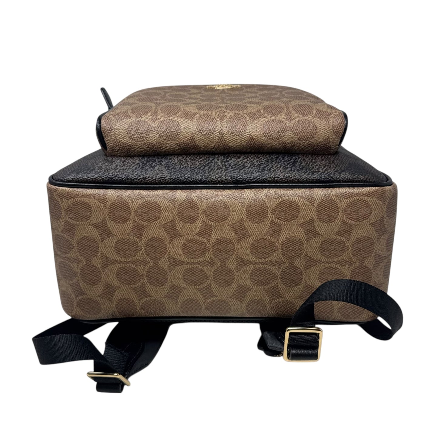 Court Signature Colorblock Backpack Designer By Coach, Size: Medium