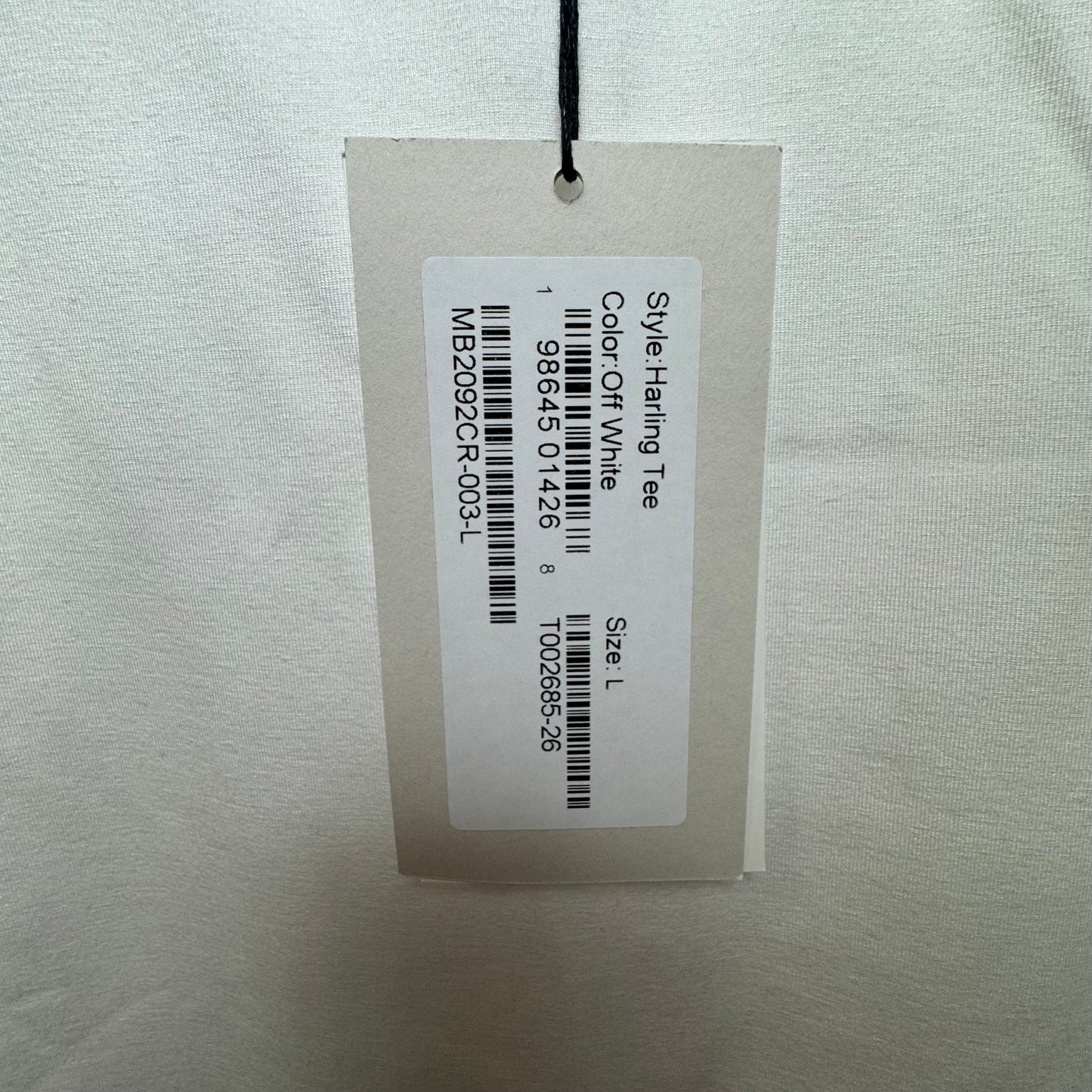 Harling Tee By Marcella In Off White, Size: L