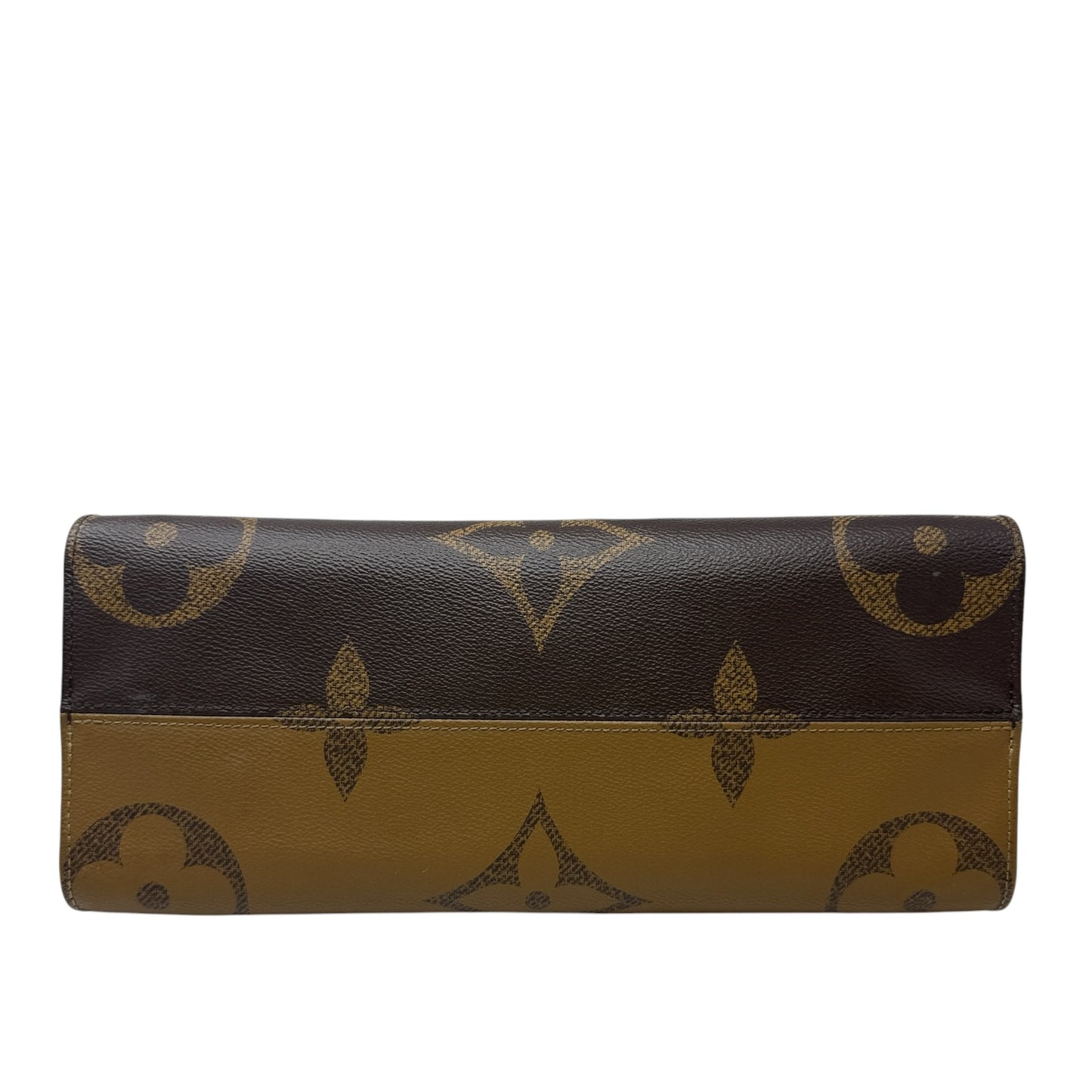 2022 On The Go Tote MM In Giant Monogram Canvas Luxury Designer By Louis Vuitton, Size: Medium