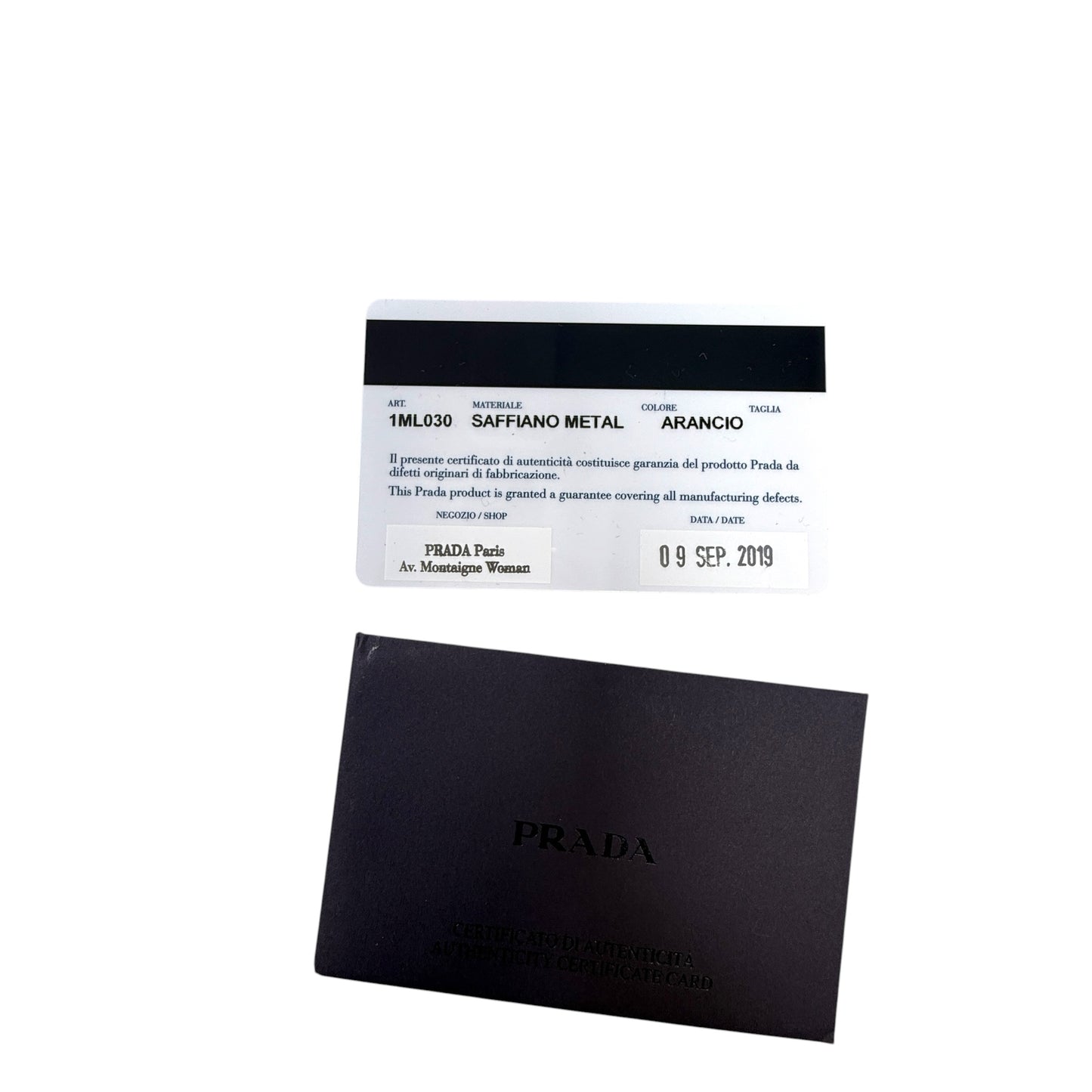Saffiano Long Continental Zip Wallet Luxury Designer By Prada, Size: Medium