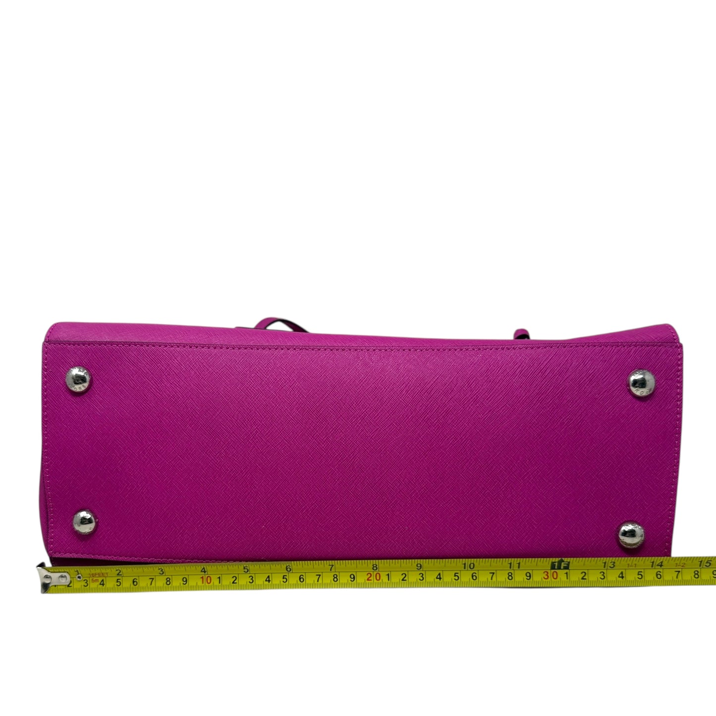 Jet Set Travel EW Tote In Fuschia Designer By Michael Kors, Size: Medium