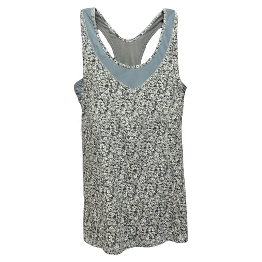 Tone It Tank By Lululemon In Petite Fleur Silver Spoon / Ambient Grey, Size: 4