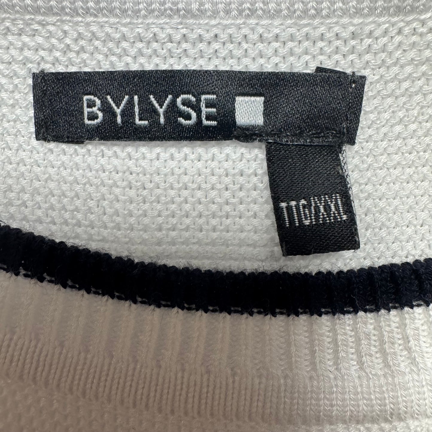 Sweater By Bylyse In Striped Pattern, Size: XXL