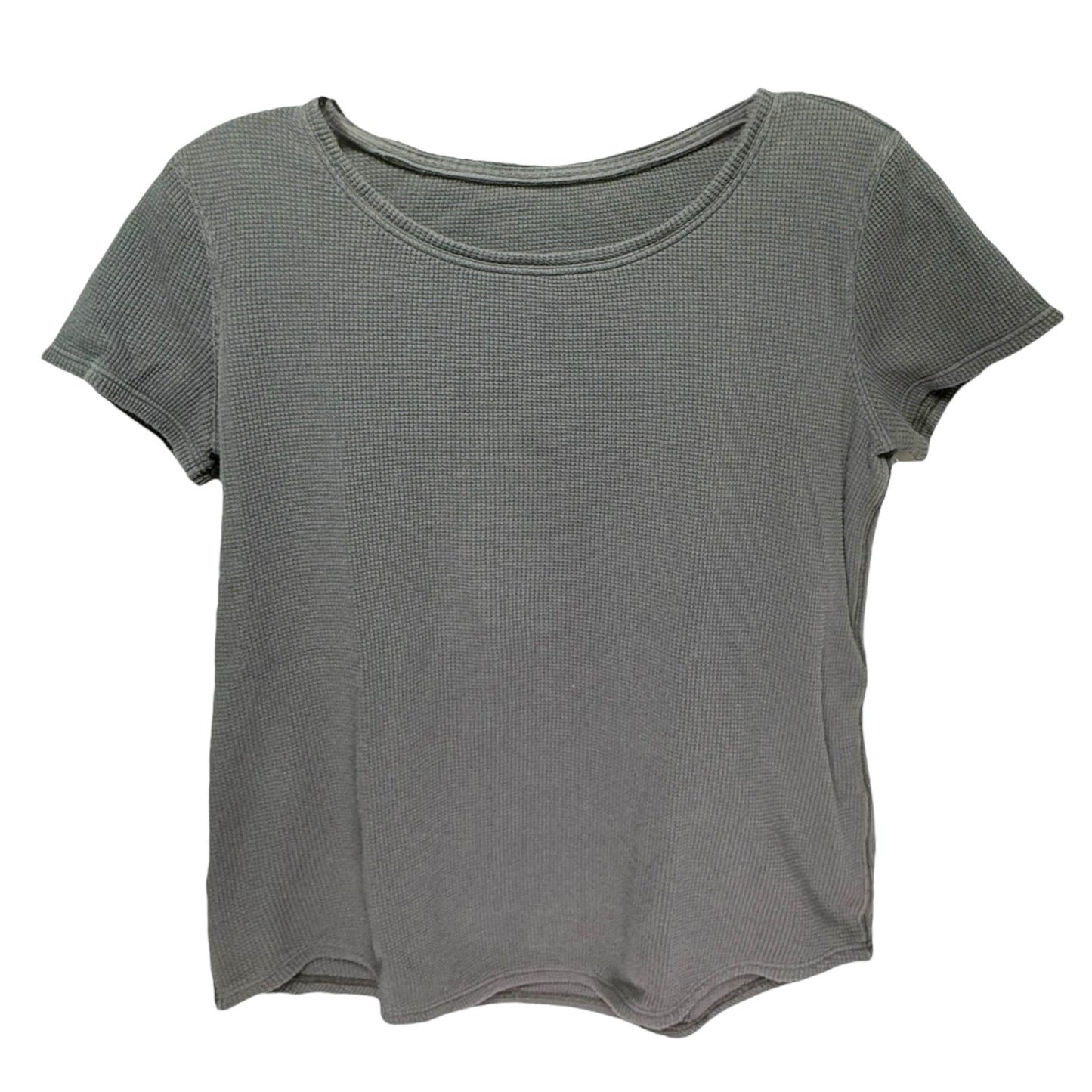 Love Crew Neck T Shirt By Lululemon In Grey, Size: S