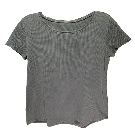 Love Crew Neck T Shirt By Lululemon In Grey, Size: S