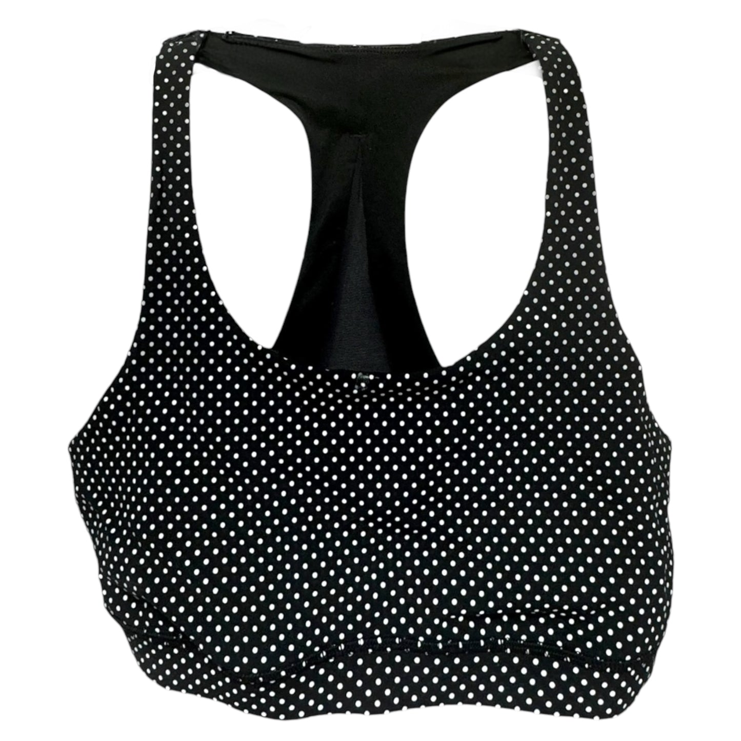 Invigorate Bra By Lululemon In Shine Bright Reflective Polka Dot Silver / Black, Size: 10