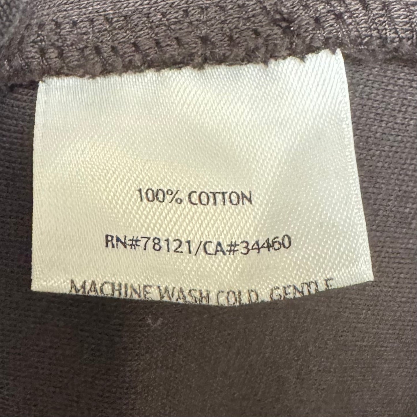 Cotton Cardigan By Eileen Fisher In Brown, Size: Xl