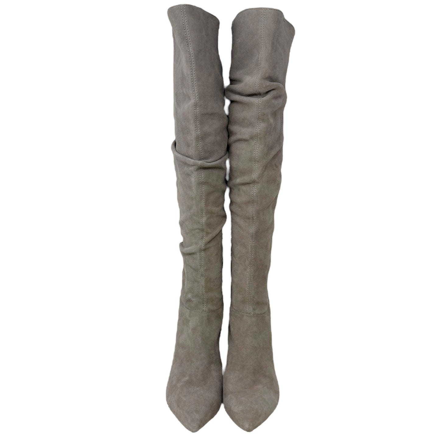 Sallie Knee High Suede Boots Designer By Louise Et Cie  Size: 9