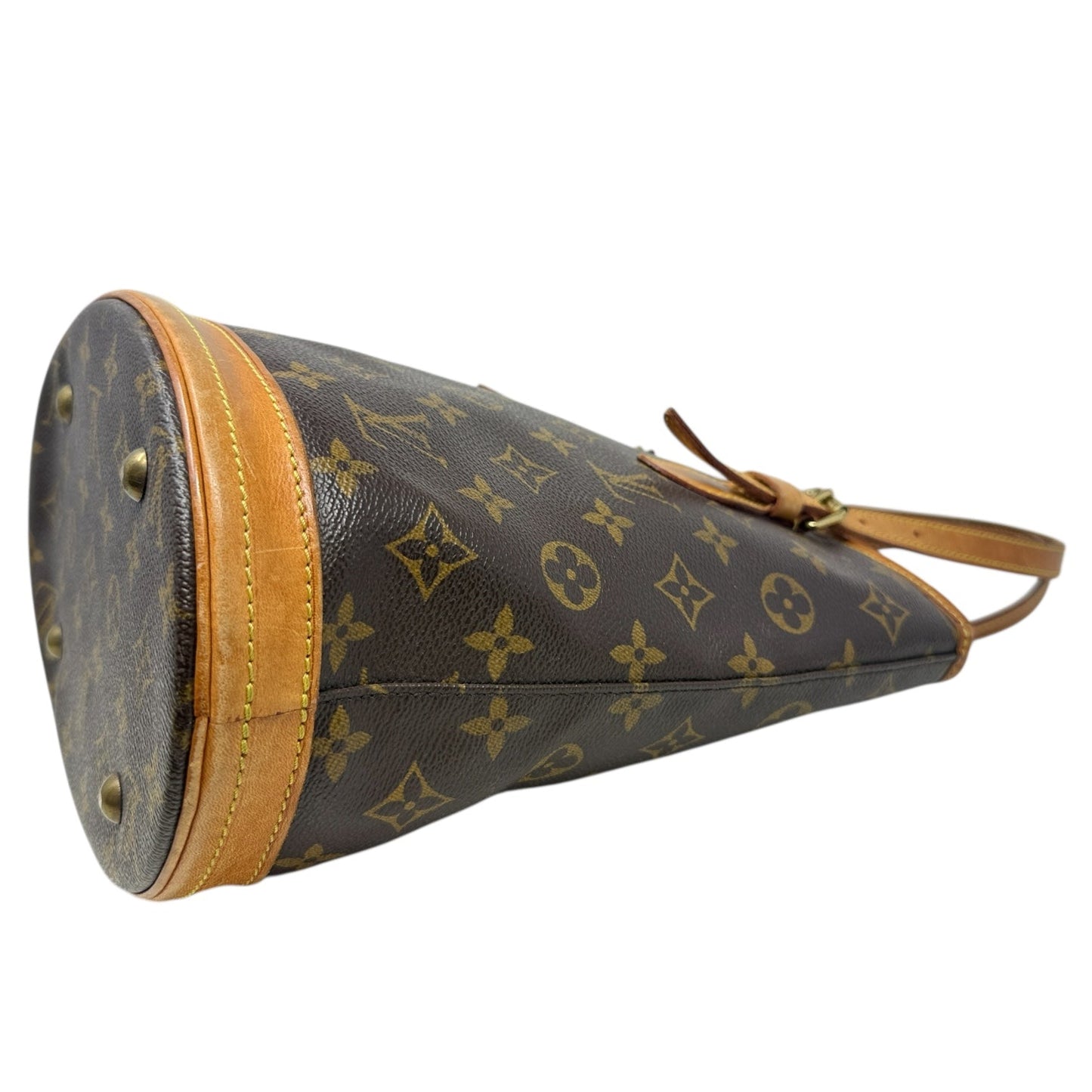 2002 Monogram Petit Bucket 23 Tote  Luxury Designer By Louis Vuitton, Size: Small